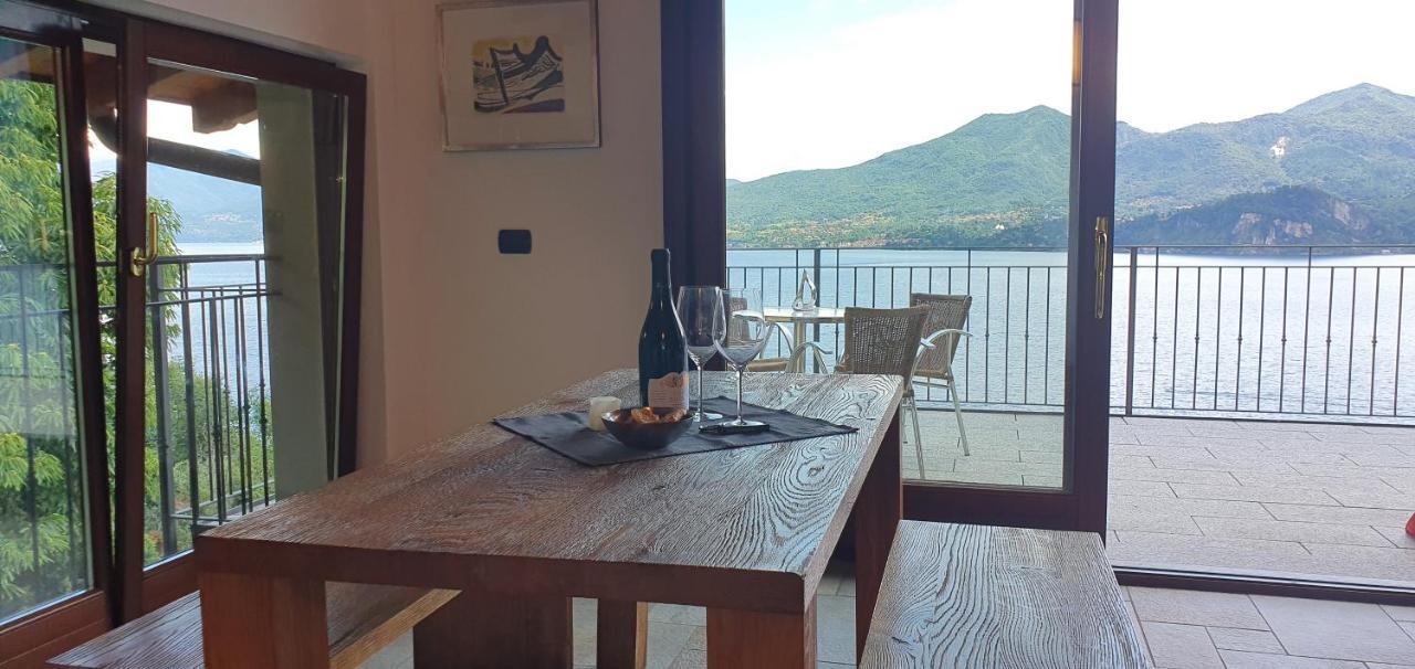 Bella Vista Lago Maggiore Einzigartiger Blick 365 Tagen Ghiffa Kültér fotó