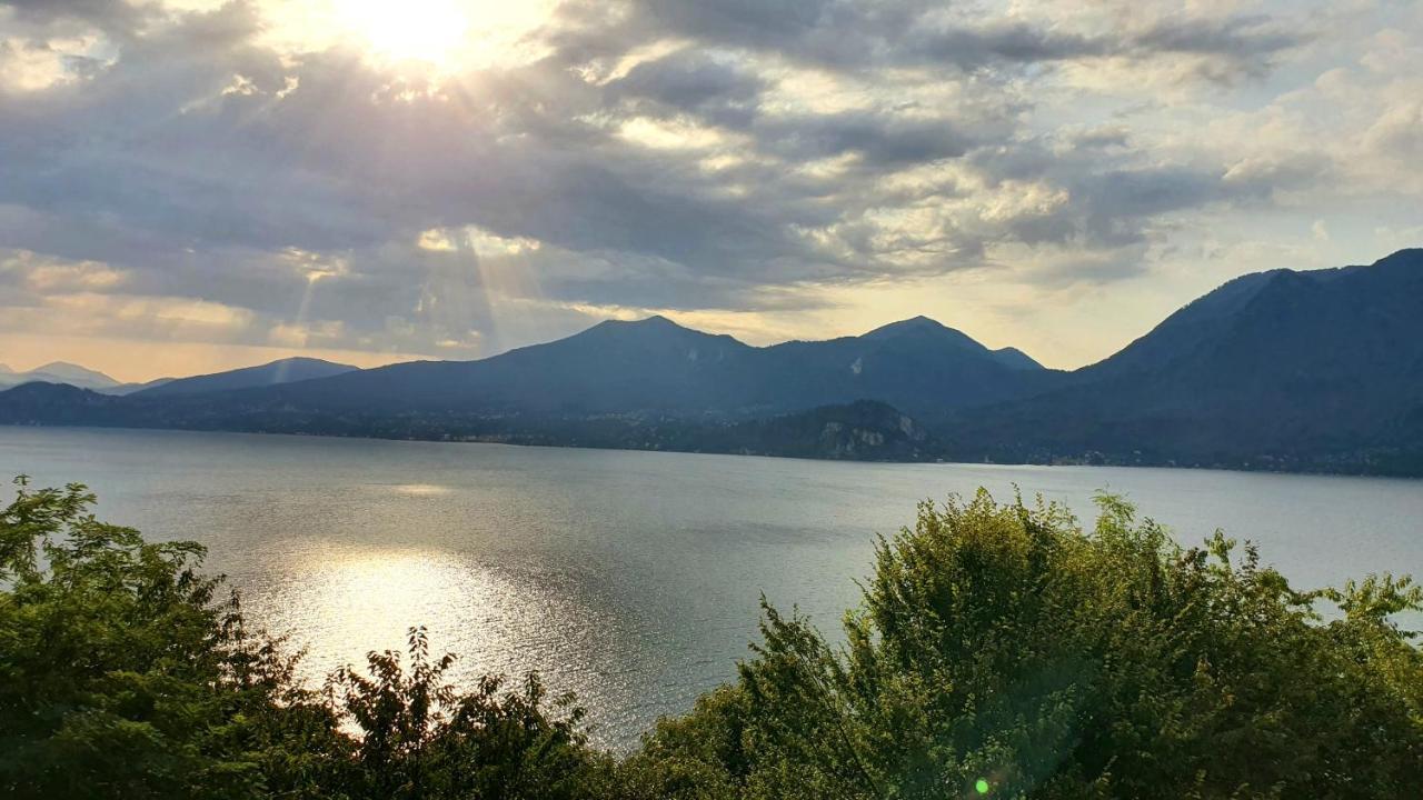 Bella Vista Lago Maggiore Einzigartiger Blick 365 Tagen Ghiffa Kültér fotó