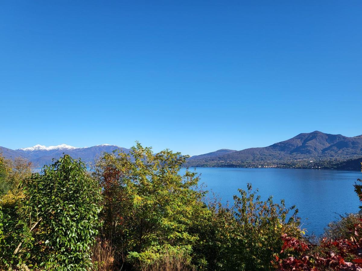 Bella Vista Lago Maggiore Einzigartiger Blick 365 Tagen Ghiffa Kültér fotó