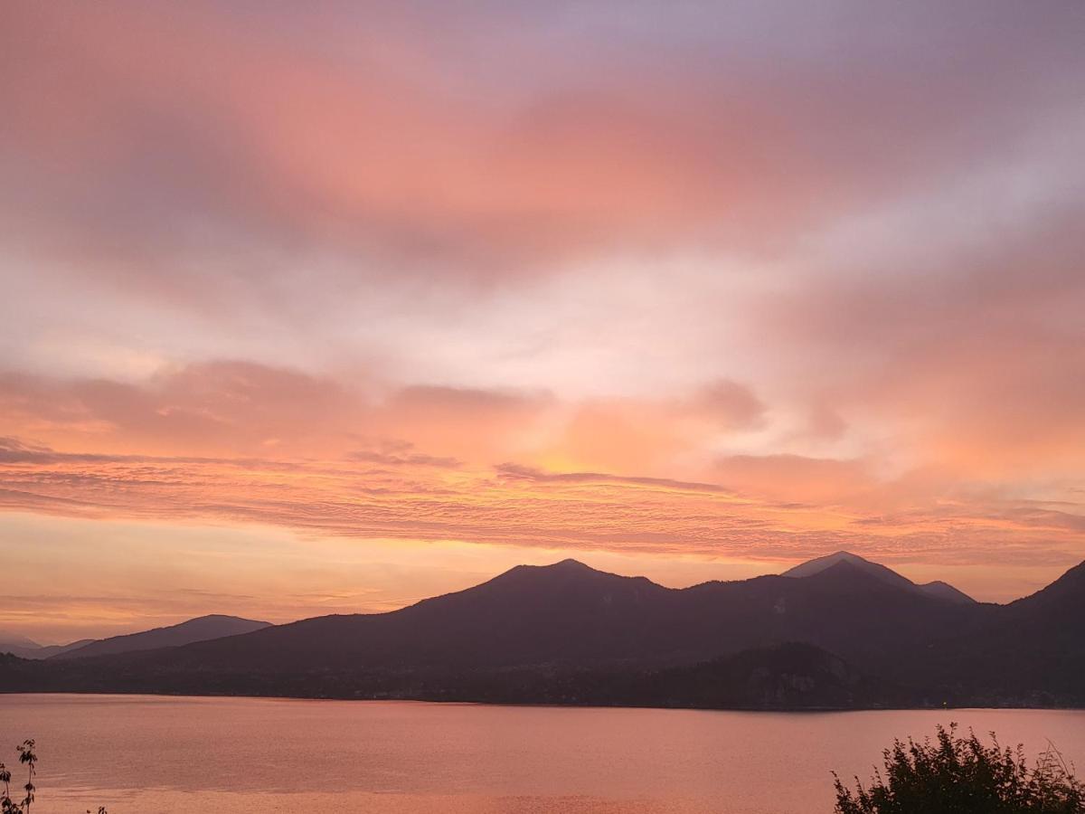 Bella Vista Lago Maggiore Einzigartiger Blick 365 Tagen Ghiffa Kültér fotó